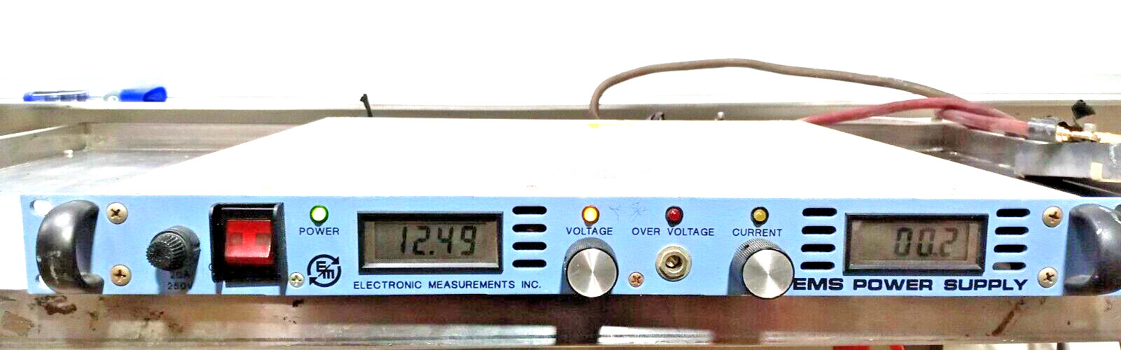 Electronic Measurements EMS 13-75-1-D ,13V, 75 A, 1 Kw DC Power Supply / Tested