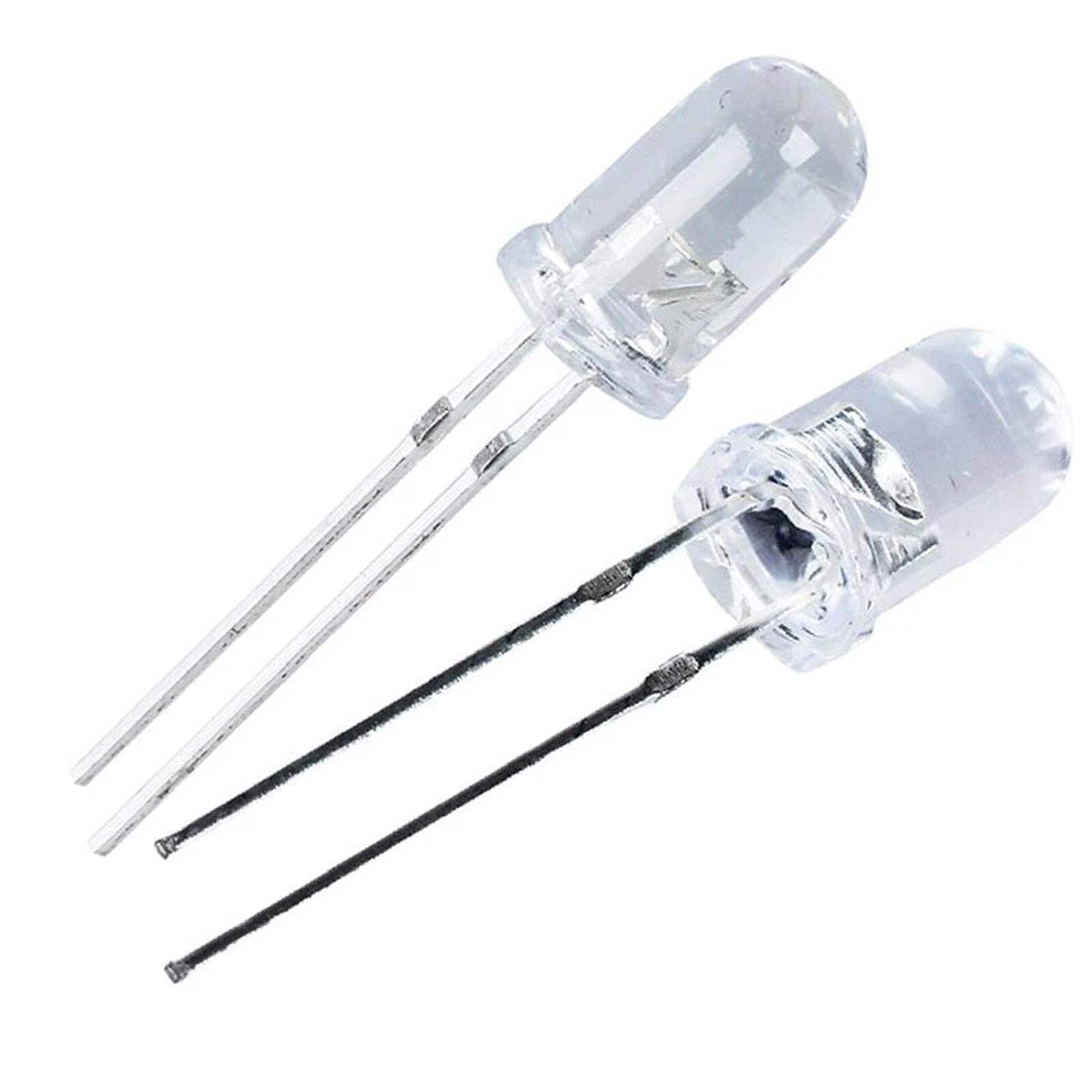 10pcs 5mm Pink LED Lights 1.8-3.4V
