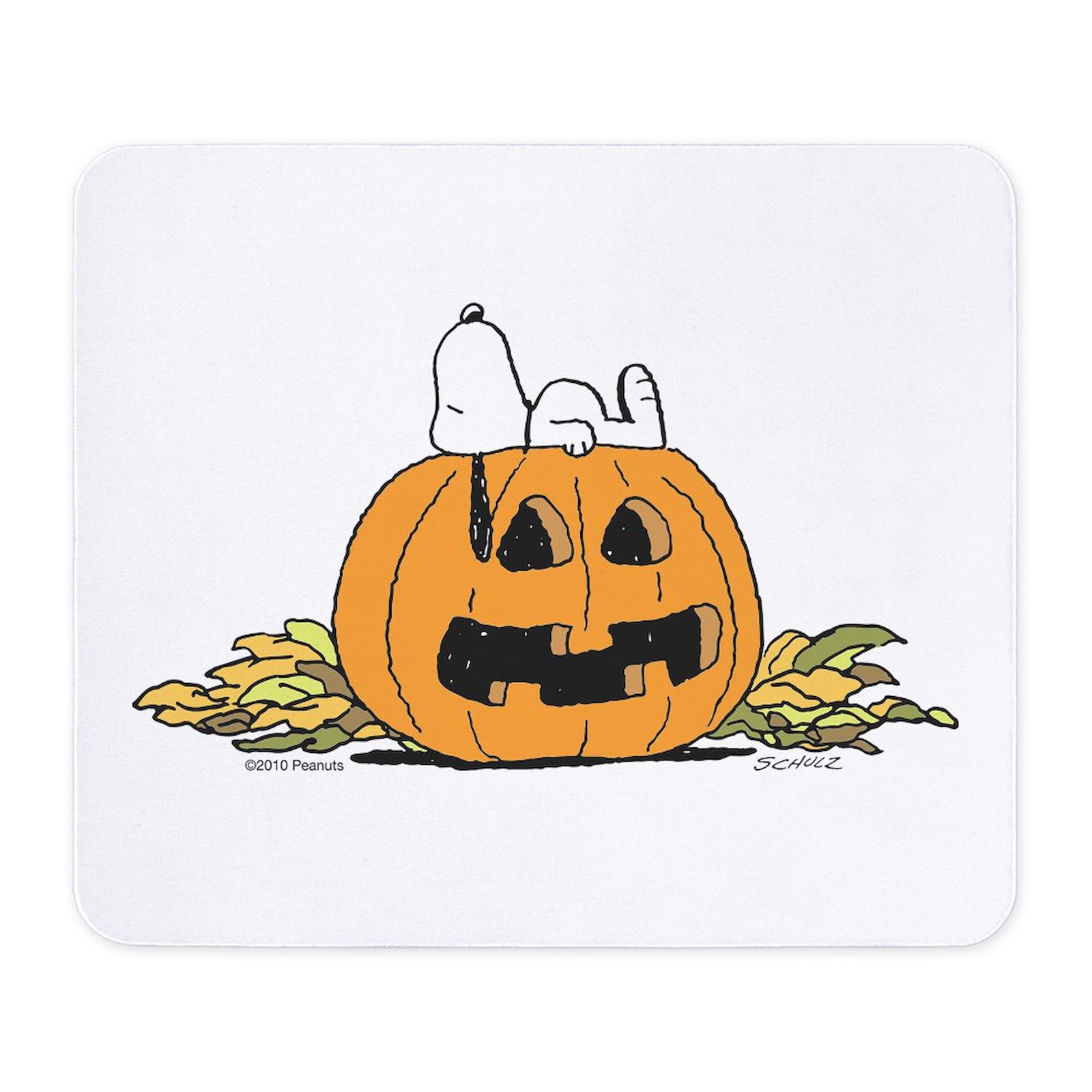 CafePress Pumpkin Patch Lounger Mousepad  (470977733)