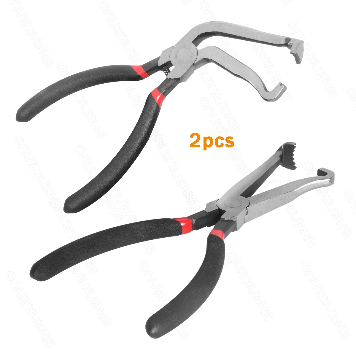 2pc Electrical Disconnect Specialty Pliers for Push Tab Style Plugs