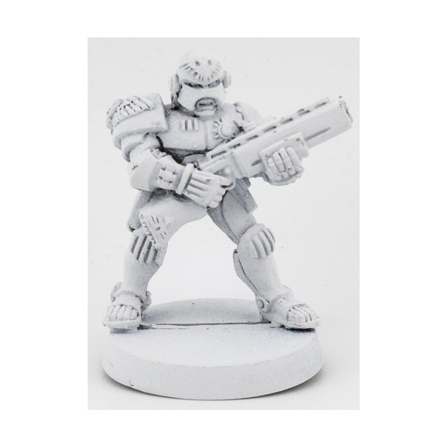 GW Necromunda Enforcers Loose Mini Arbite w/Shotgun #16 NM