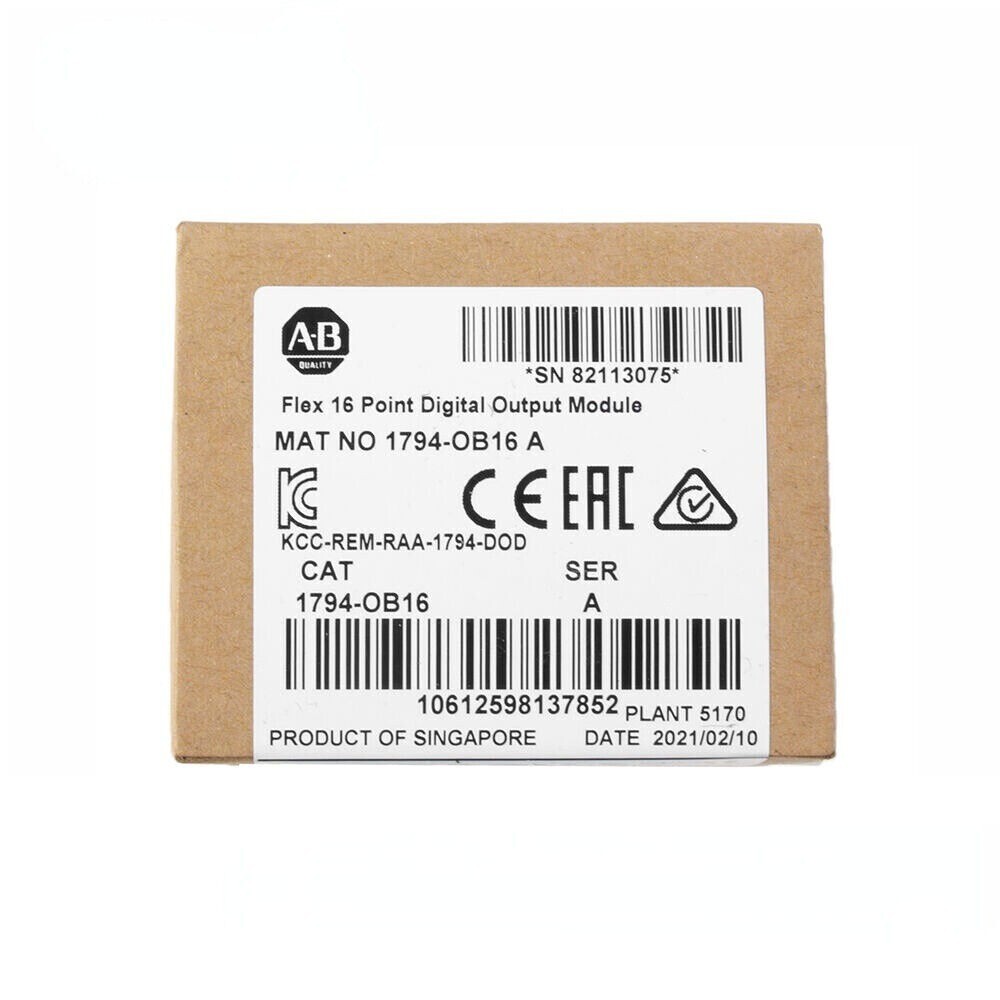 Brand New Sealed AB 1794-OB16 FLEX 16-Point Digital Output Module ！