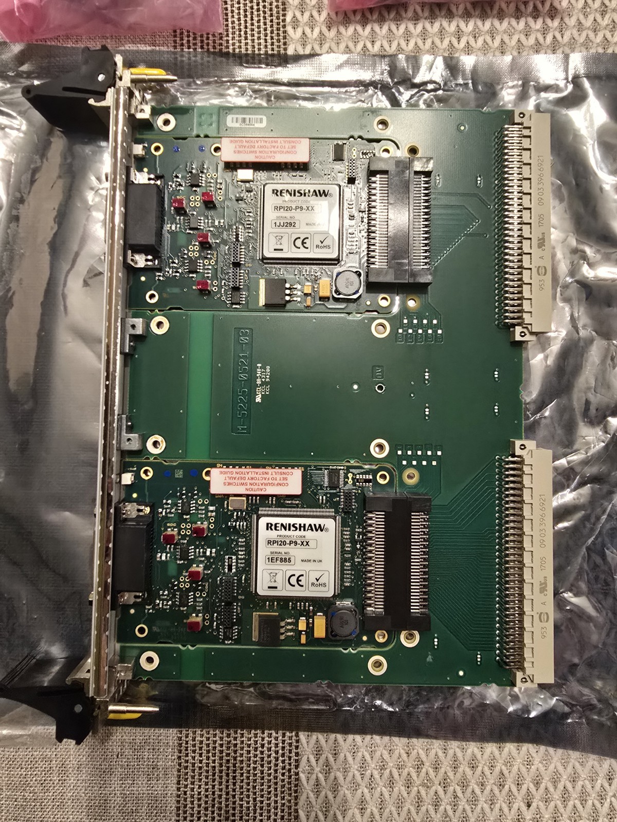 Renishaw VME Parallel Interface PCB M-5225-0521-03