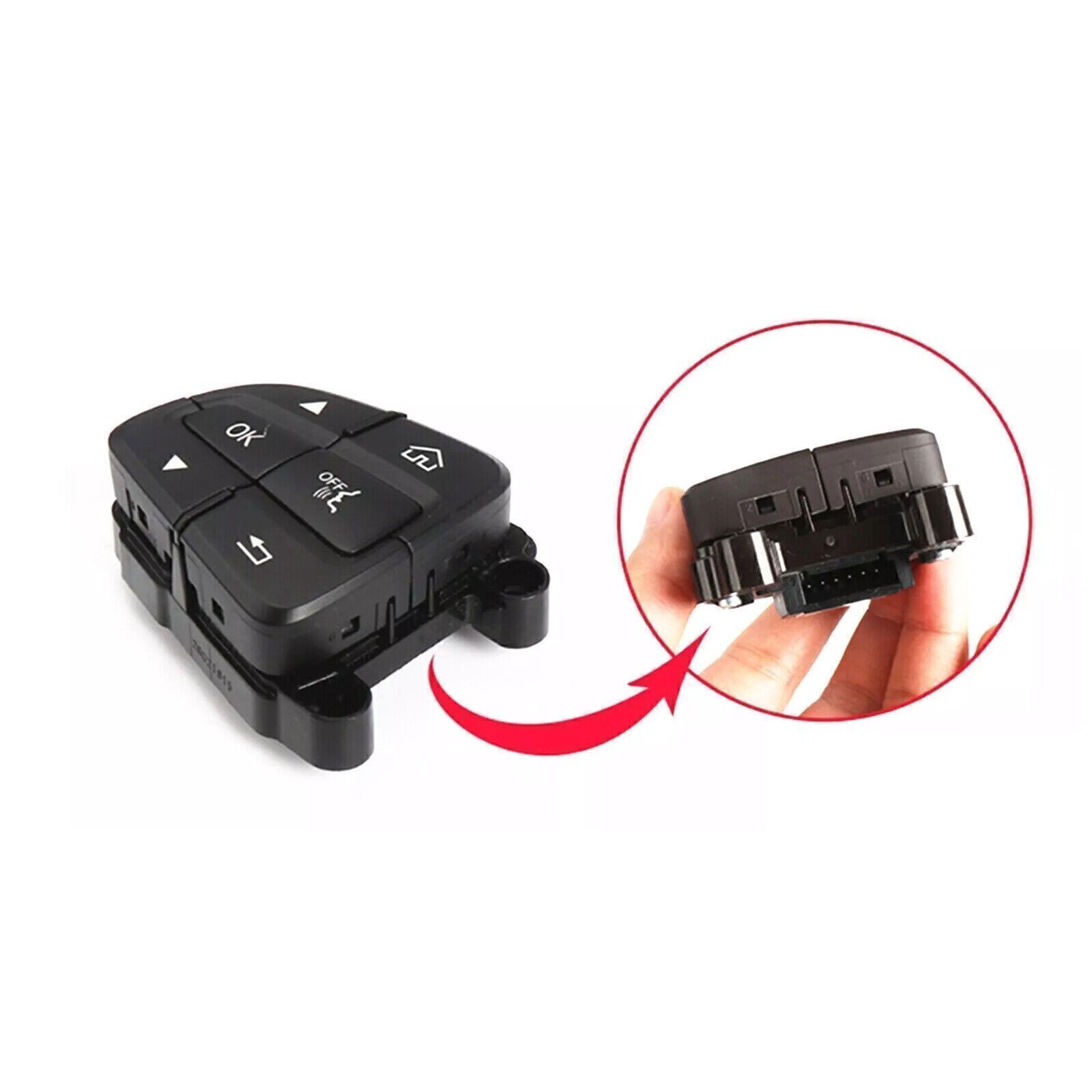 L &R Steering Wheel Right Cruise Control Switch Button for Benz 15-18 W205 C25Tk