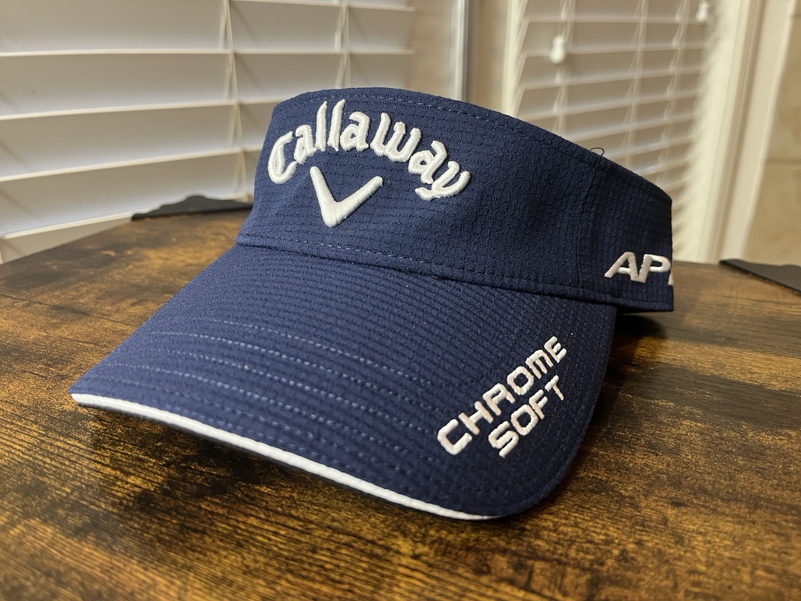 CALLAWAY VISOR NAVY UNISEX 58CM ADJUSTABLE STRAP BRAND NEW WITH TAGS! AUTHENTIC!