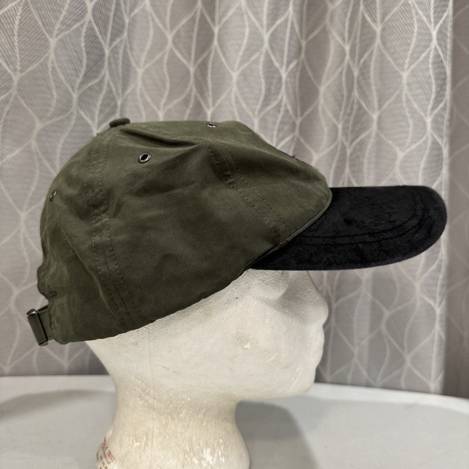 Special Operations Hat Cap Olive Green With Black Bill Strap Buckle