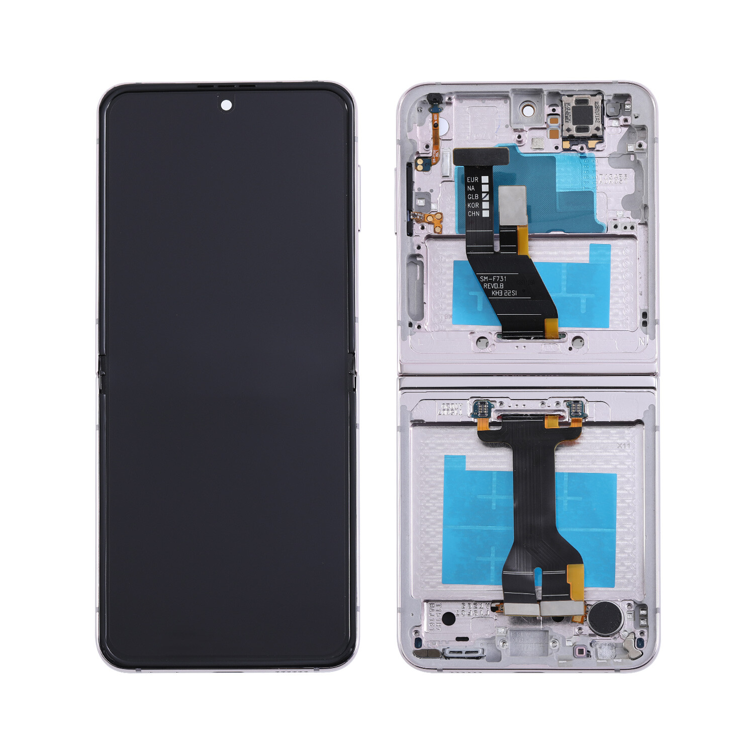 For Samsung Galaxy Z Flip5 F731 OLED Display Screen Replacement Digitizer+Frame