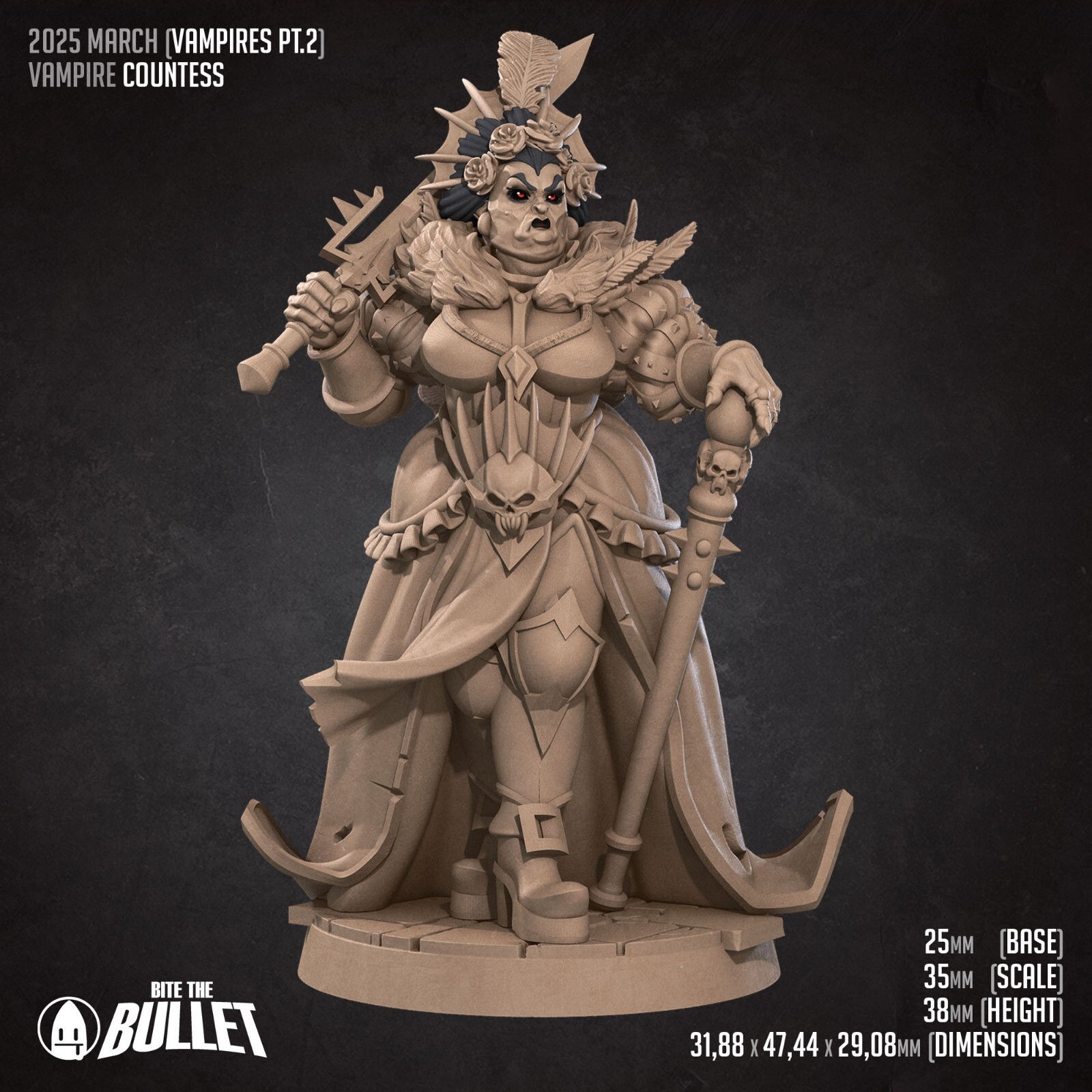 Vampire Countess - Vampiric Queen - Bite the Bullet - Dungeons and Dragons