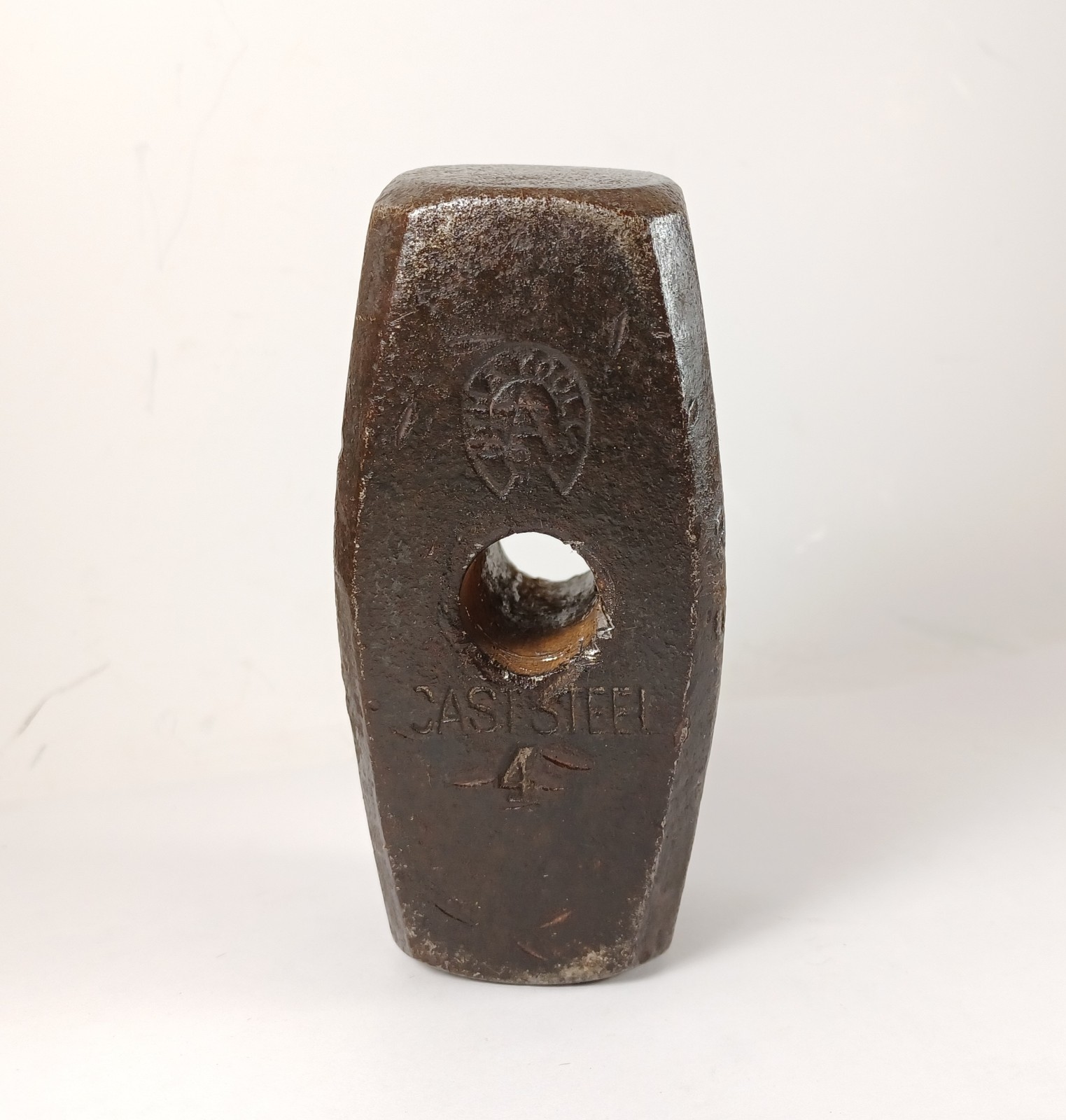 Vintage Atha Cast Steel 4 LB Blacksmith Hammer Head