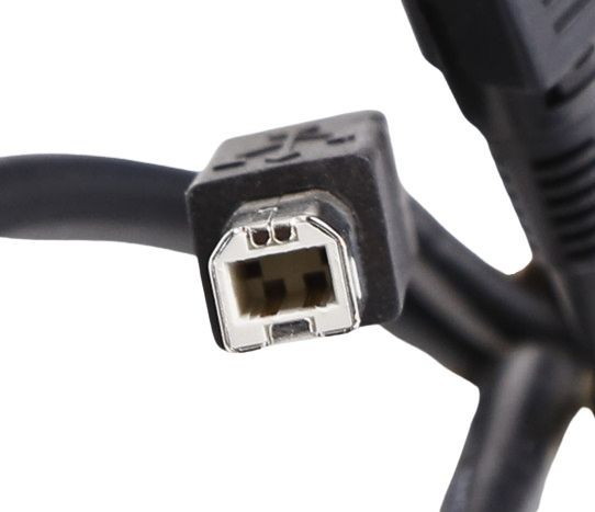 USB Power and Data Printer Cable. 3 ft, (1432-C088-0010) (ROHS)