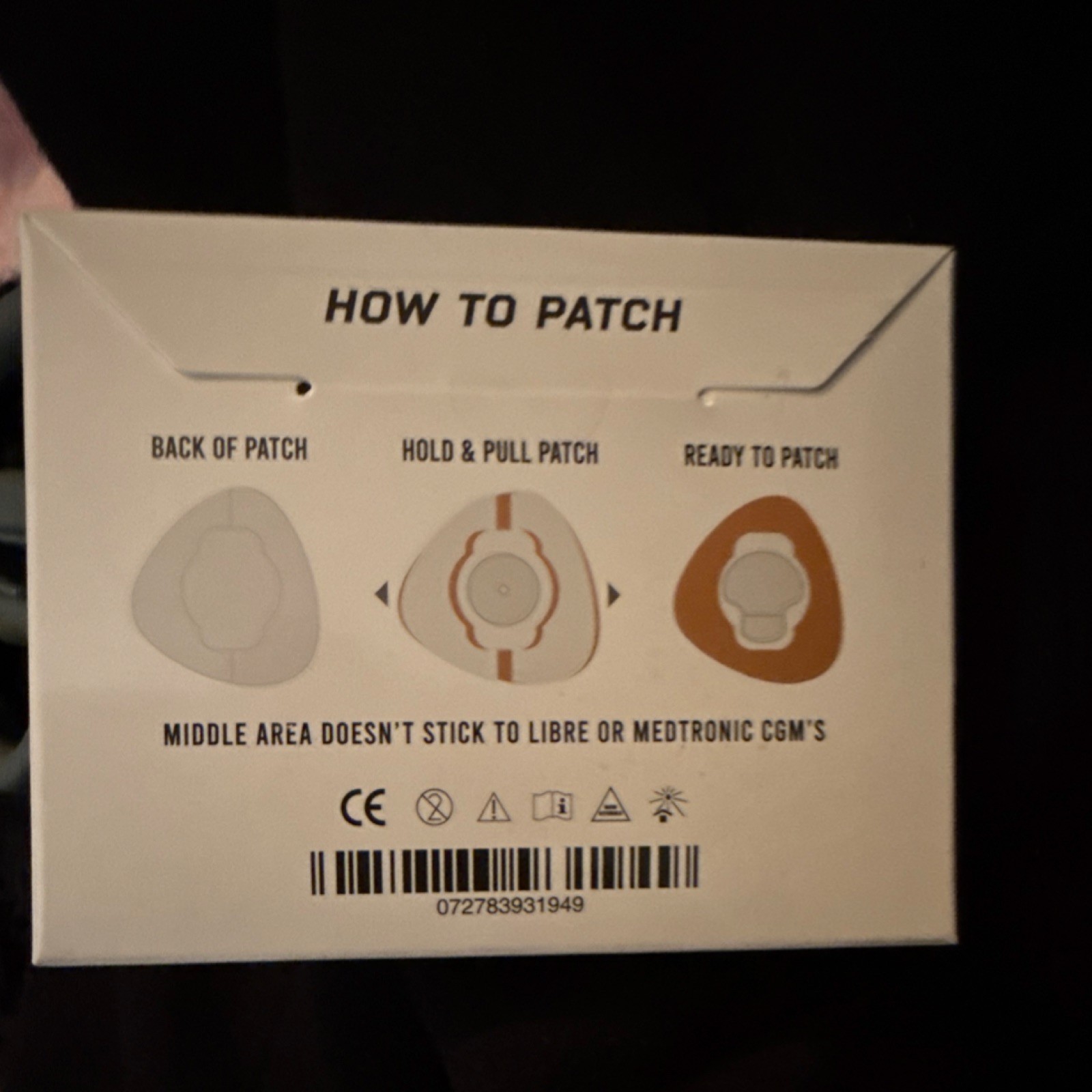 Not Just A Patch Diabetic Patch Brown for Libre & Medtronic CGM