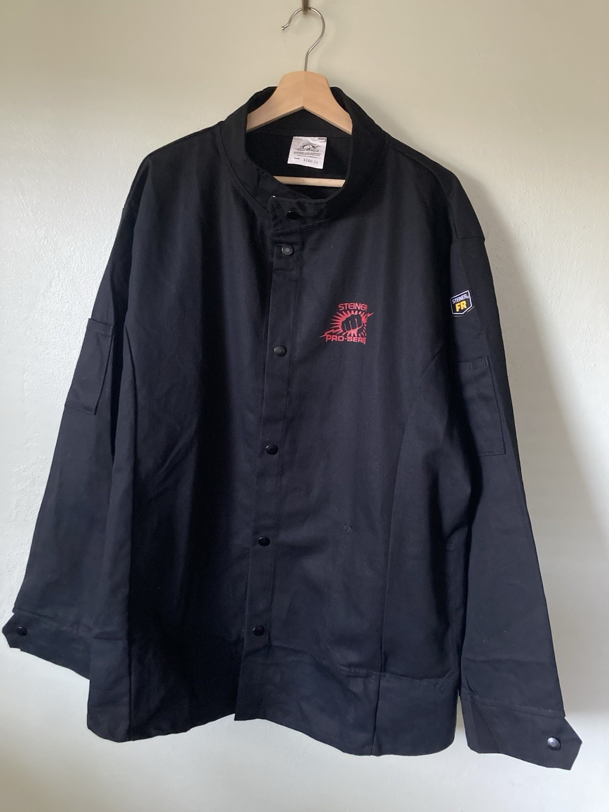 Steiner 1160-2X Fr Welding Jacket EUC PRO SERIES Black