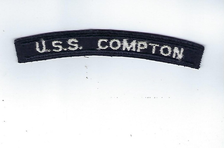 USS  USS Compton, DD-705,  US Navy "Rocker"