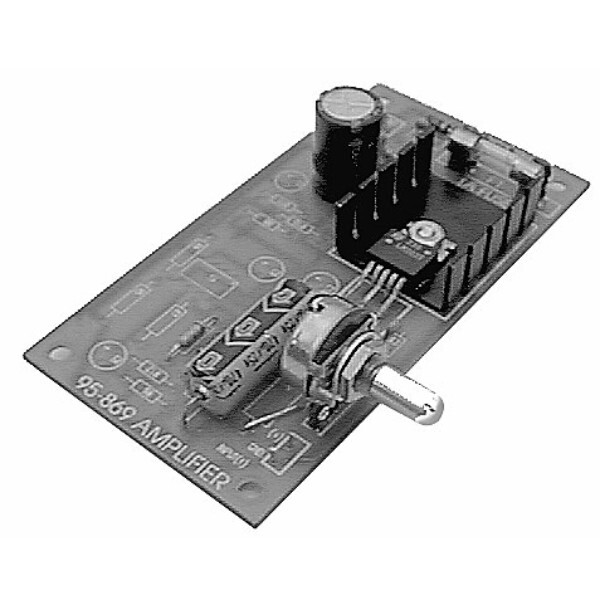 Calrad 95-869B 5 Watt Audio Amplifier Board, mono use, requires 12vdc