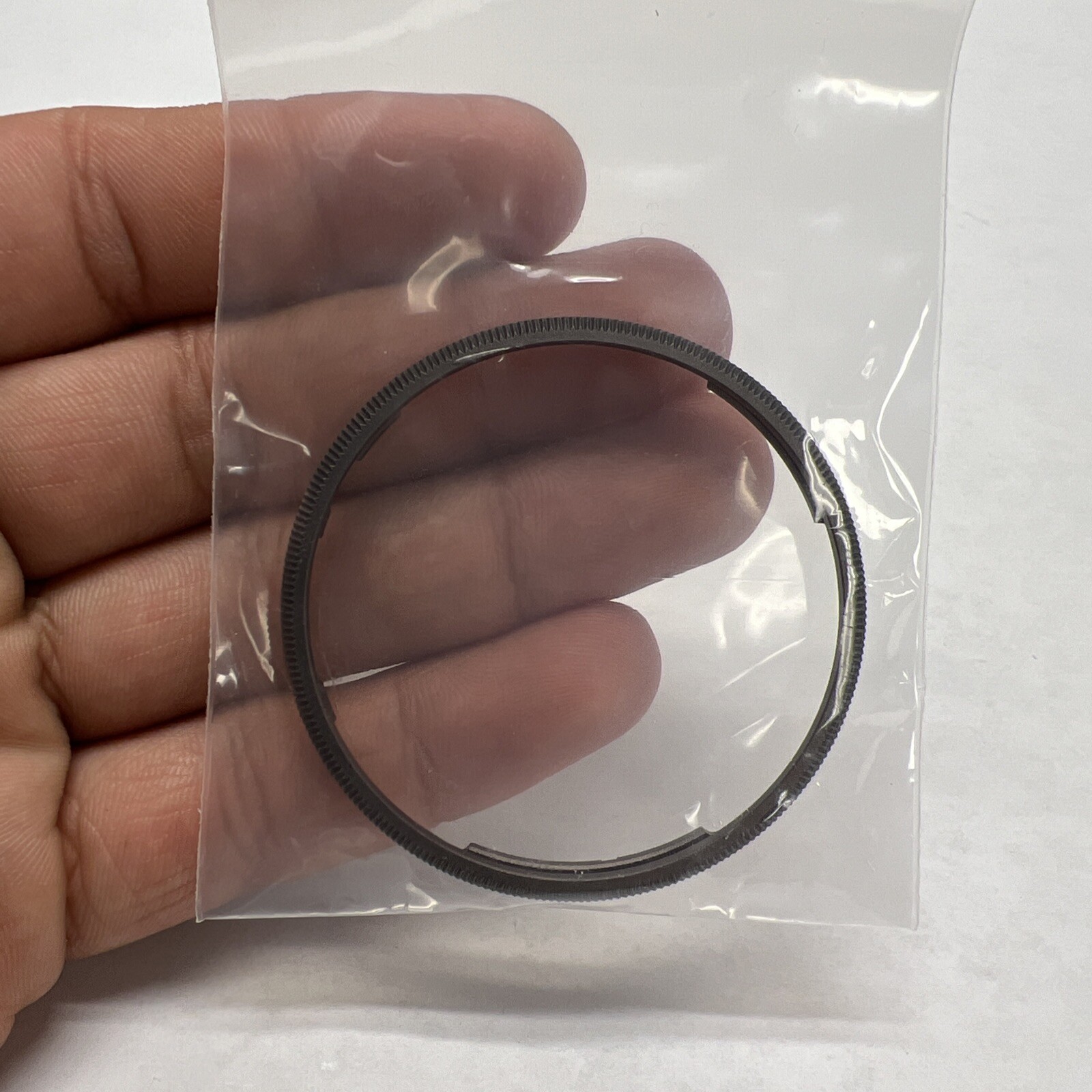 HAOGE RRC-GR3XG Dark Gray Metal Decorative Ring Cap RICOH GR3X/Griiix GN-2