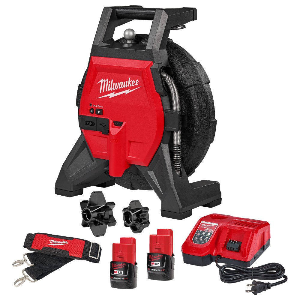 Milwaukee 3318-22B M12 85ft High Flex Compact Inspection Camera Kit