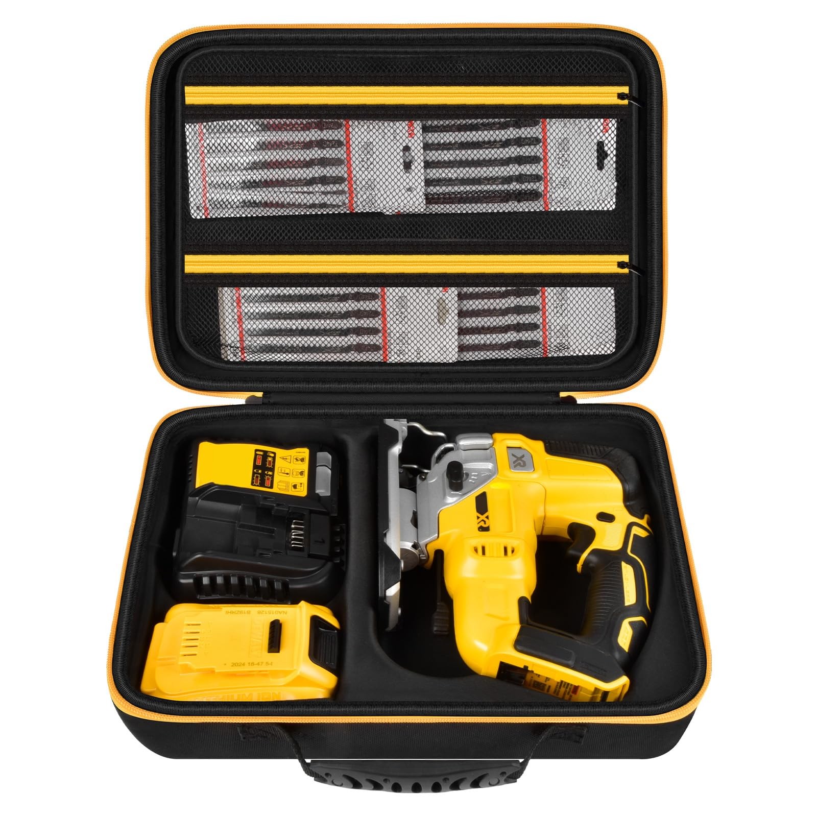 Case for DEWALT 20V MAX XR Jig Saw DCS334B, Jigsaw Power Tool Bag for Skill S...