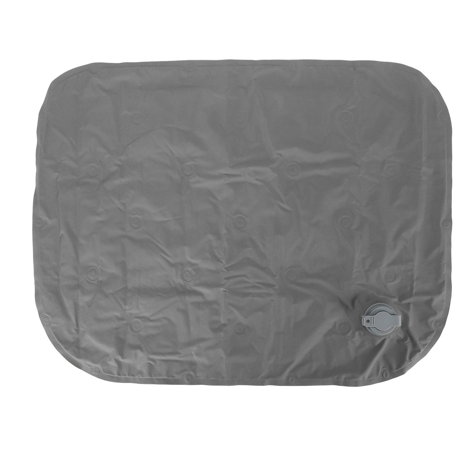 (Grey)Outdoor Inflatable Cushion Foldable Inflatable Sitting Pad Portable So BL