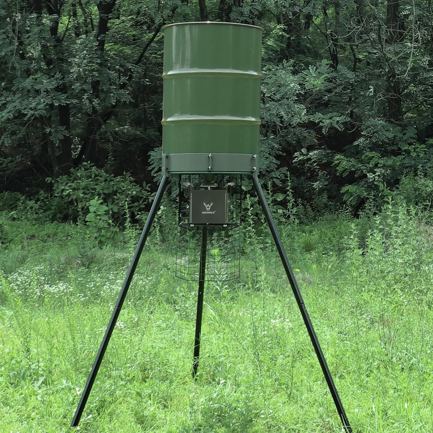 Digital Timer and Motor for Deer Feeder with Adjustable Feed Times and Durations