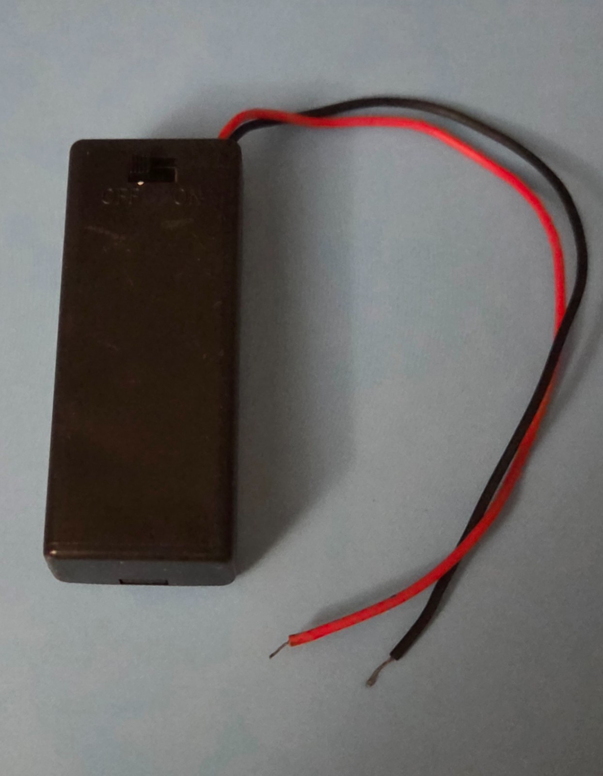 4-Pack AAA DIY Battery Holder Case Box 3V With Power Switch With Wire