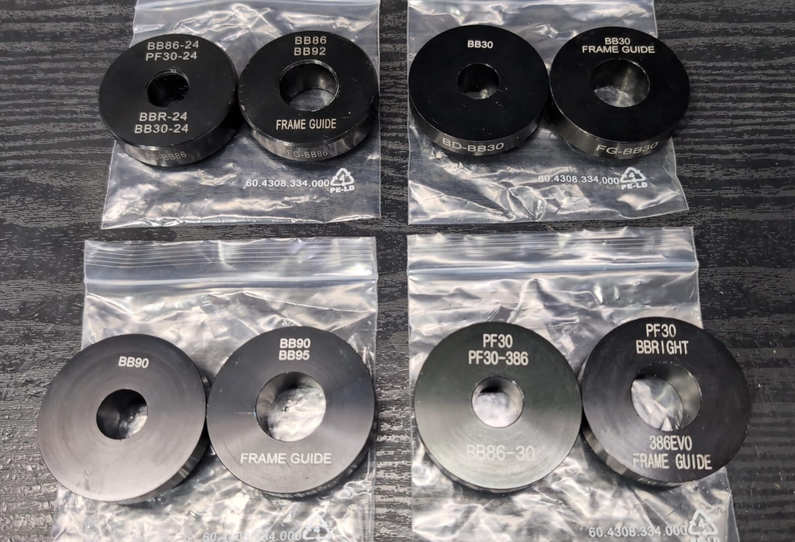 Kogel Bearing Drift Set PF30, BB86, BB30 & BB90.