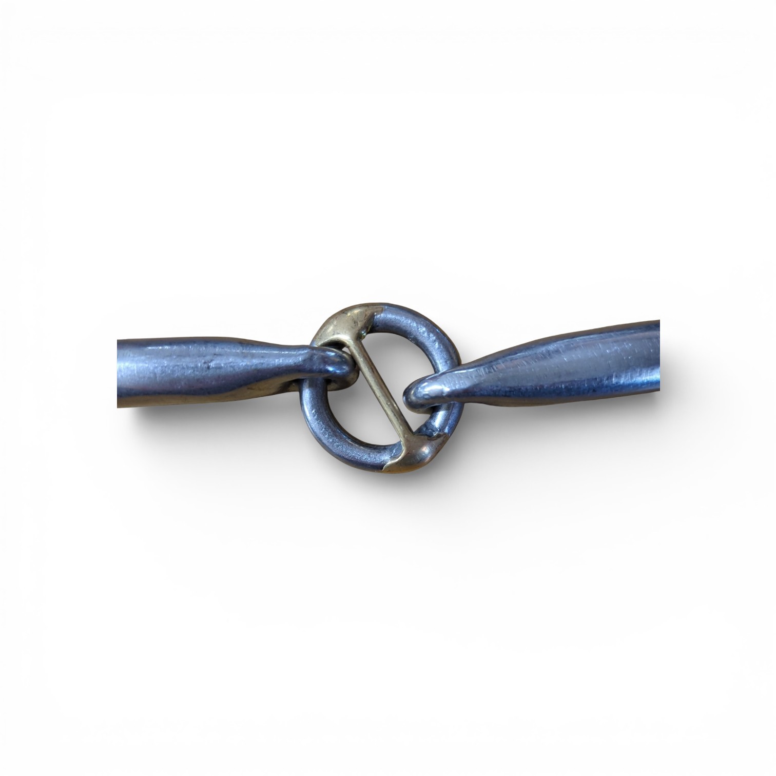 Dutton Bits Custom Two Ring LifeSaver Bit 5 Inch Mouth Handmade