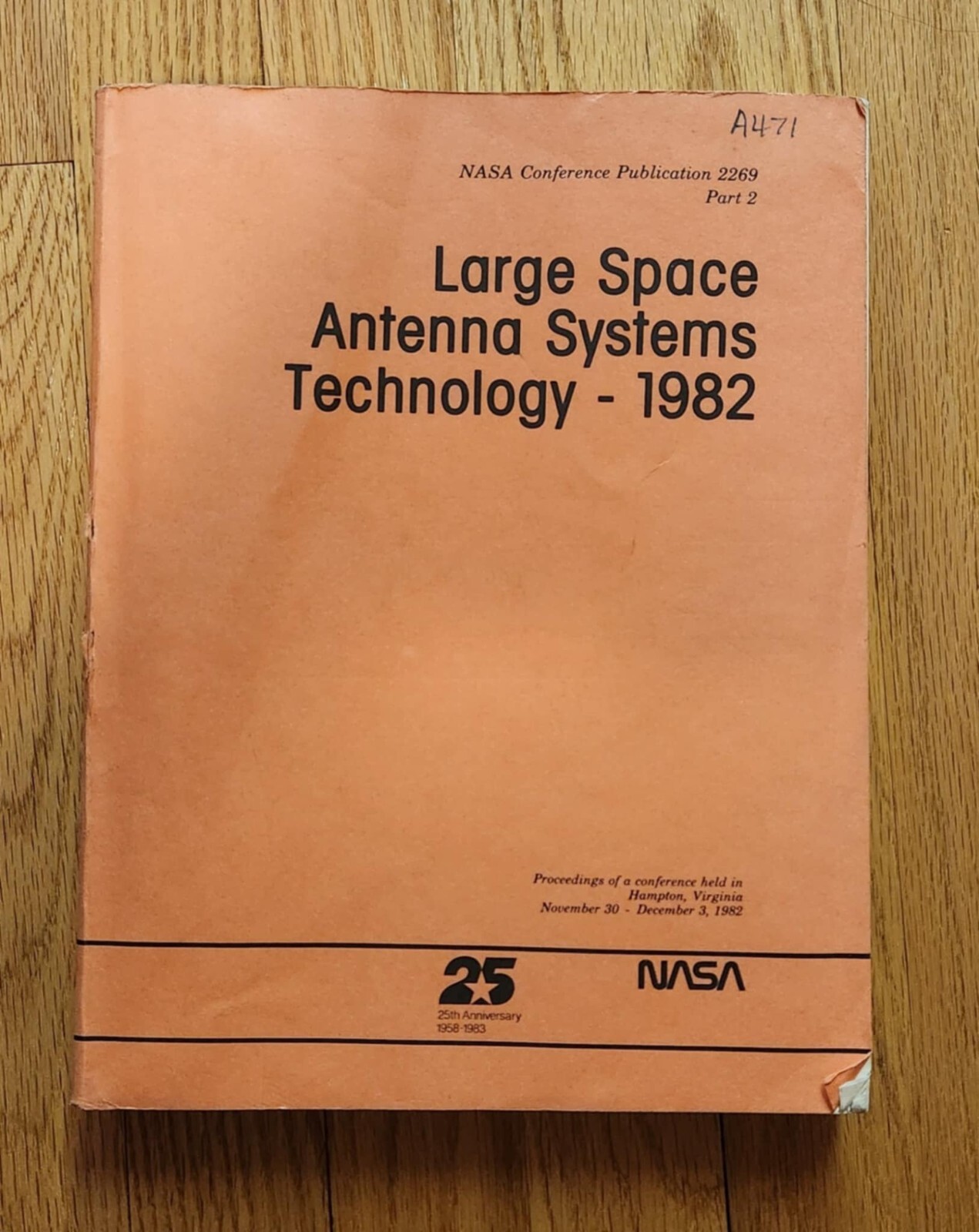 NASA Conference Publication 2269 Pt. 2 - Large Space Antenna Systems Technology