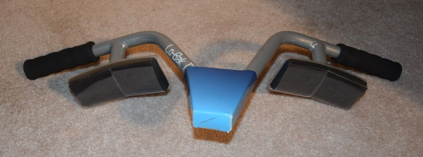 LO-BAK TRAX PORTABLE SPINAL TRACTION DECOMPRESSES SCIATICA LOW BACK PAIN Grey