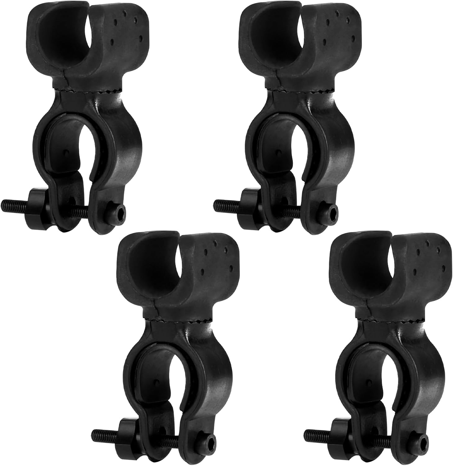 4 Pack Mobility Aid Holders for Walking Sticks, Canes, and Wheelchairs