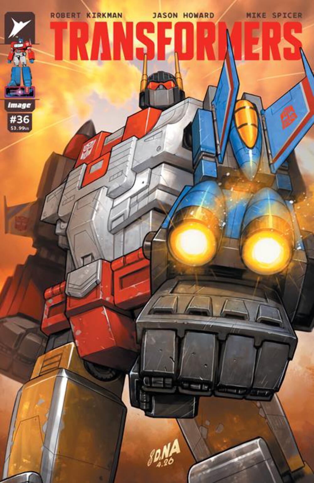 Transformers #36 (PRESALE 9/9/2026) You Pick Variant
