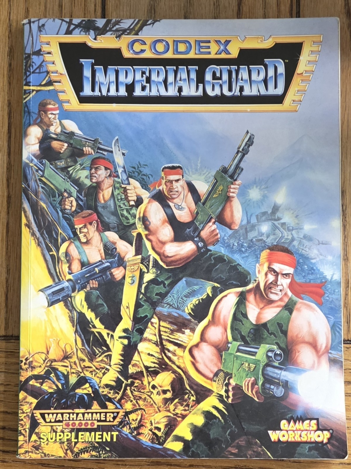 Warhammer 40k Codex Imperial Guard Supplement 2nd Edition 1995 DAMAGED!