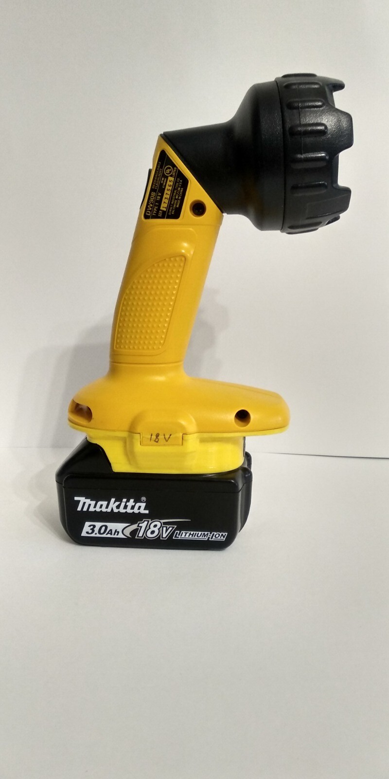 Battery Adapter for Old Dewalt 18V Tools ( Jadapters )