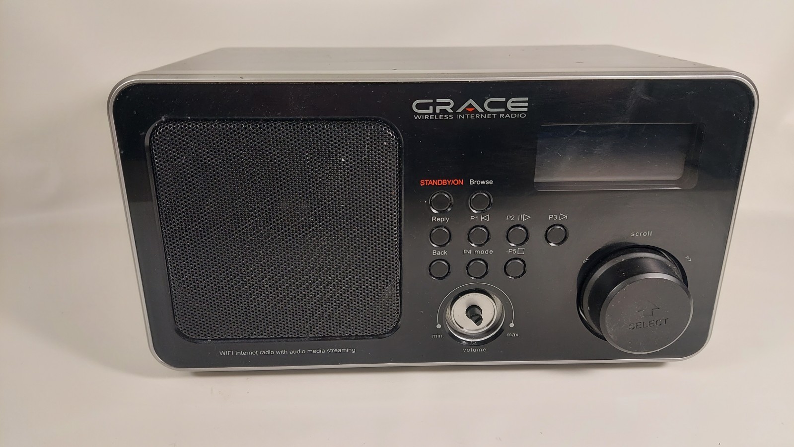 Grace digital internet radio  Used Tested, missing knob, works