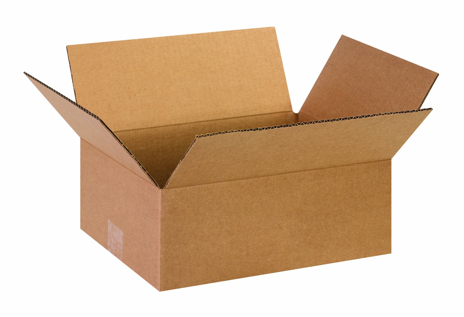 Box Usa Usa 13105 Flat Corrugated Cardboard 13 L X 10 W X 5 H Kraft For Packing
