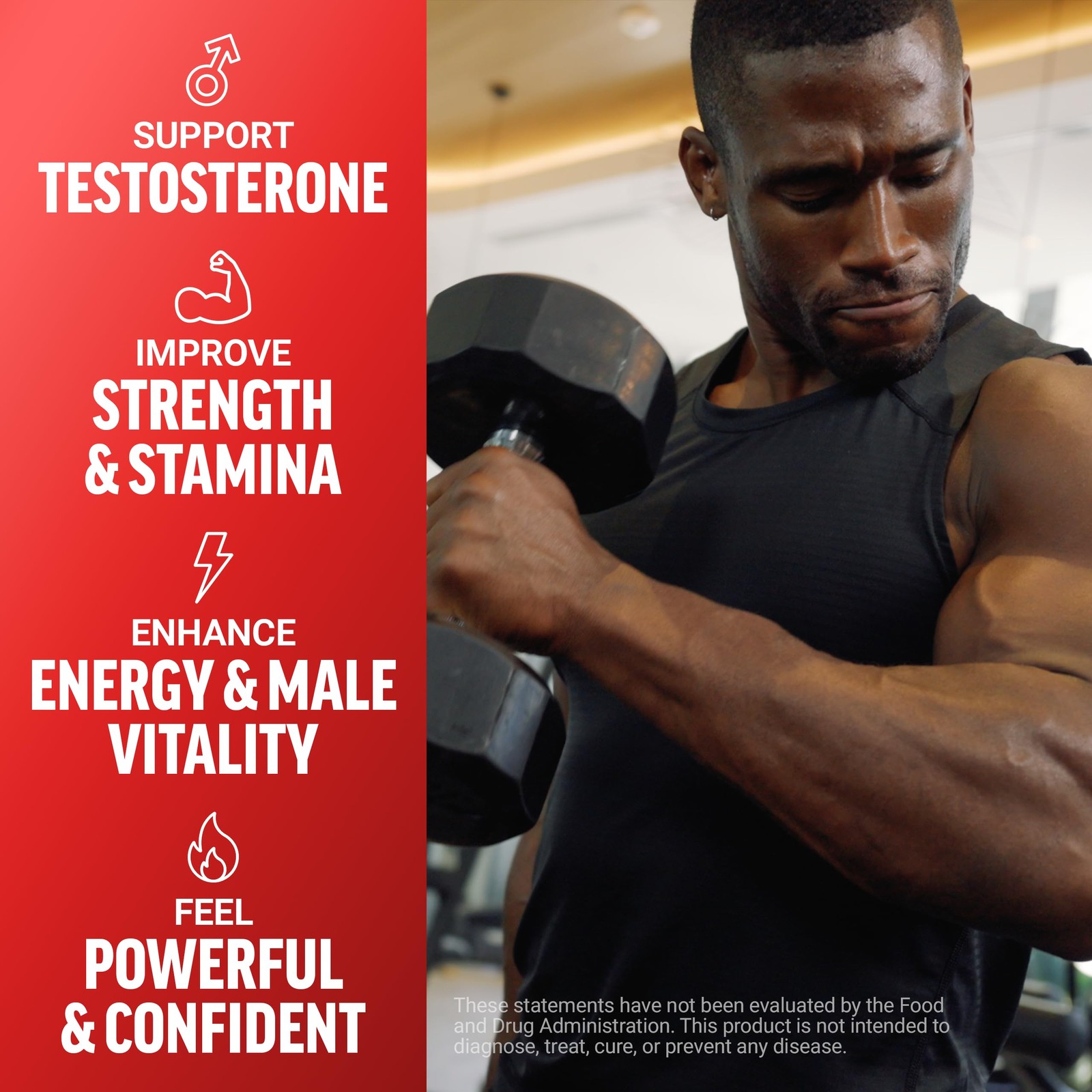 Force Factor Test X180 Testosterone Support For Men Clinically Studied Ksm-66