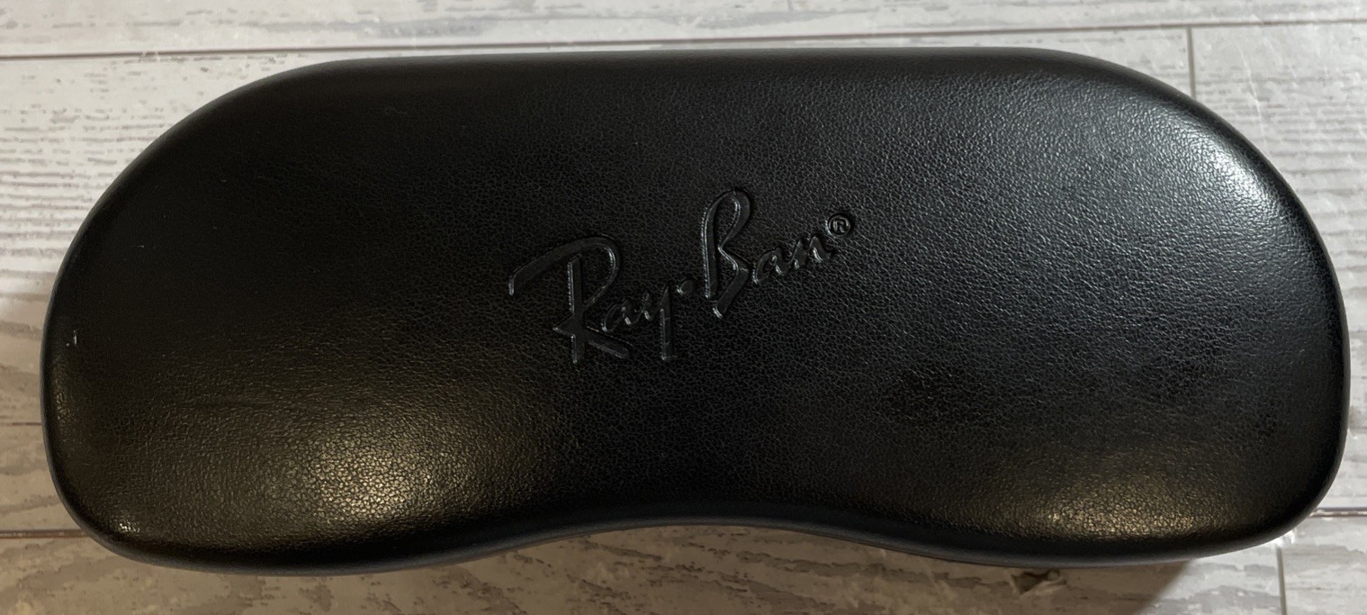 Ray Ban Universal Black Medium Hard Case For Eyeglasses & Reading Glasses