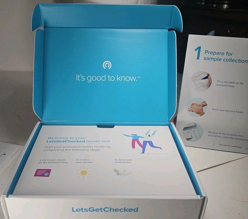 Lets Get Checked, Kidney Check GC18, At Home Kidney Function Test Kit