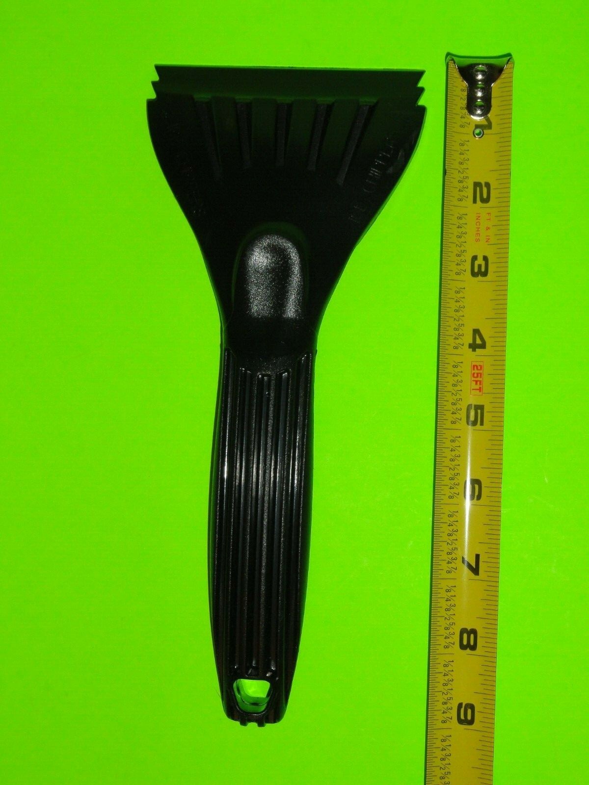 (2x) BLACK 9" Ergonomic Car Window Cleaner Windshield Snow Ice Scraper Chipper