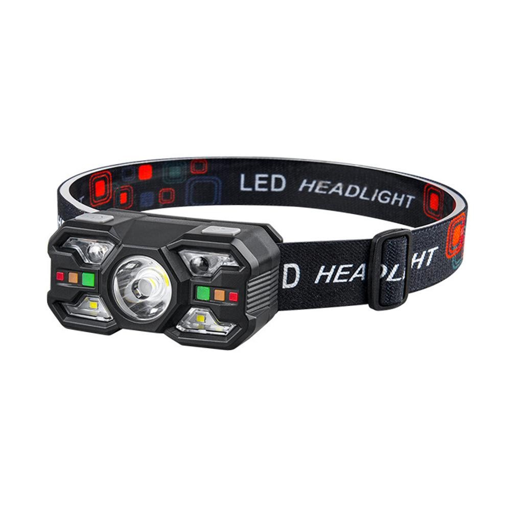 2x Rechargeable Headlamp Super Bright LED Head Light Forehead Flashlight Outdoor