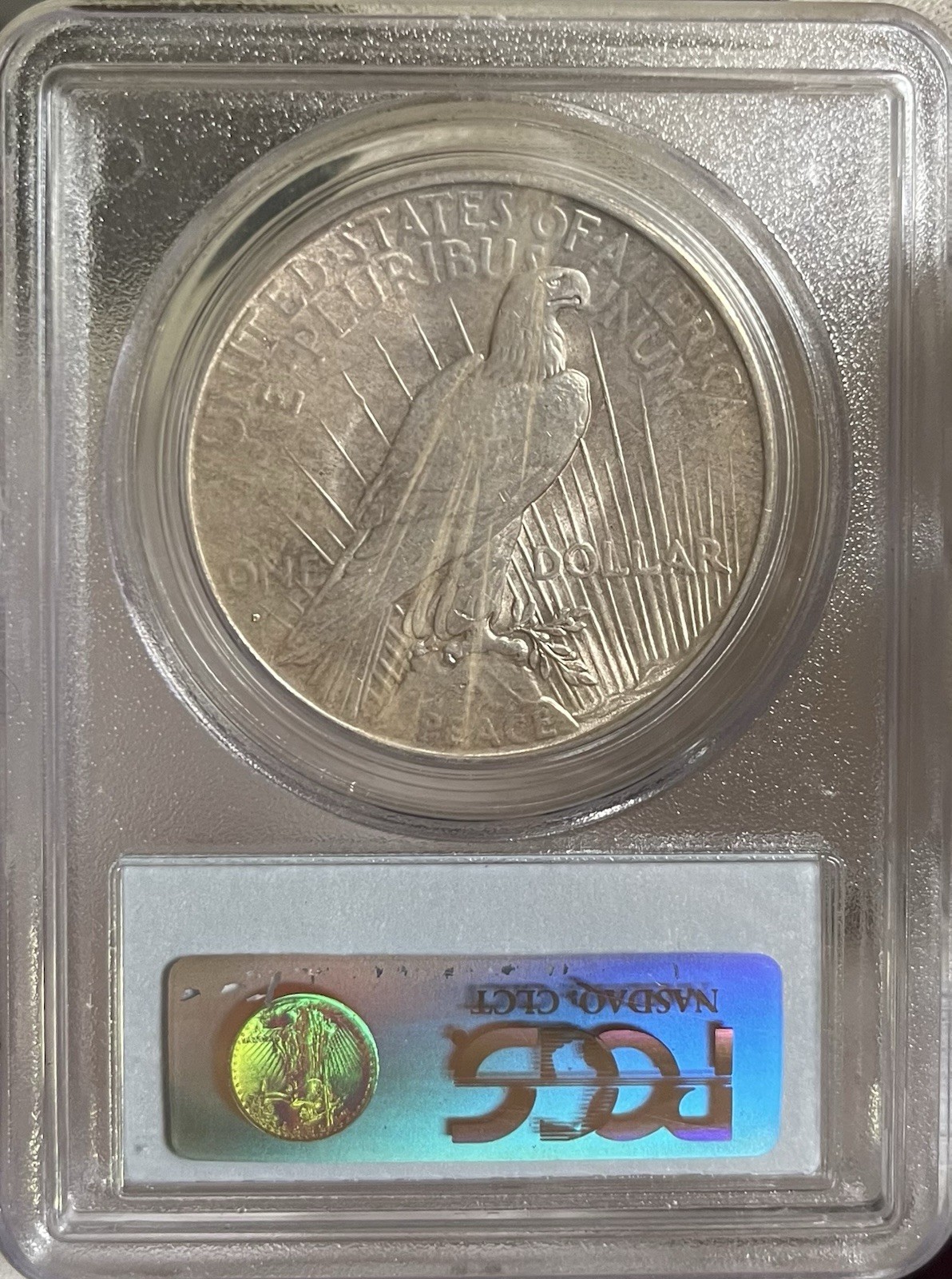 1934-D PCGS MS62 Peace Silver Dollar. Better Date Uncirculated Coin! 🗽🔥
