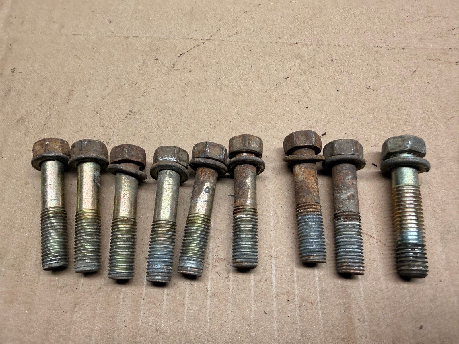 2001 2004 NISSAN FRONTIER TRANFER CASE BOLTS HARDWARE TRANS TO TRANSFER CASE