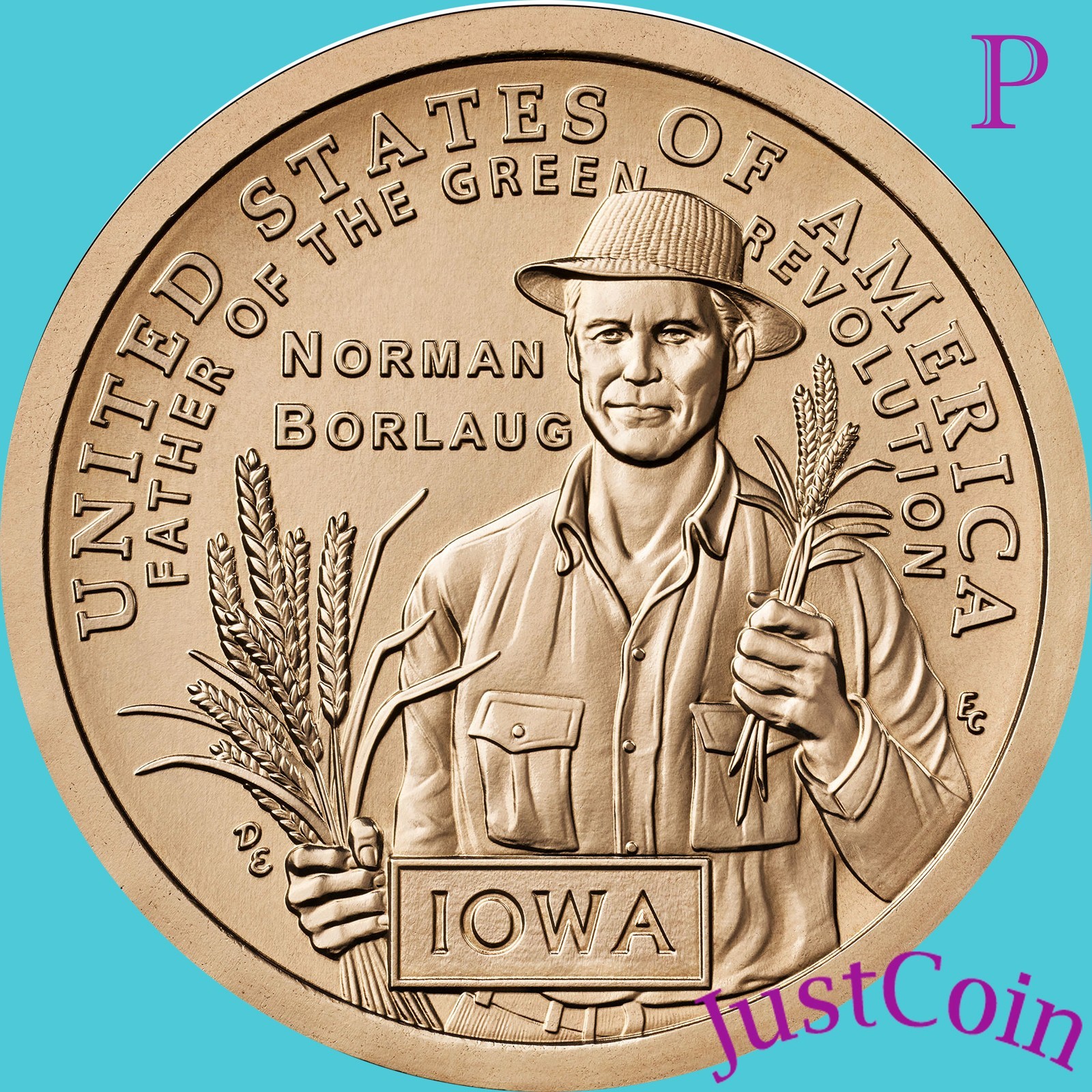 2026-P IOWA (IA) INNOVATION NORMAN BORLAUG UNCIRCULATED DOLLAR