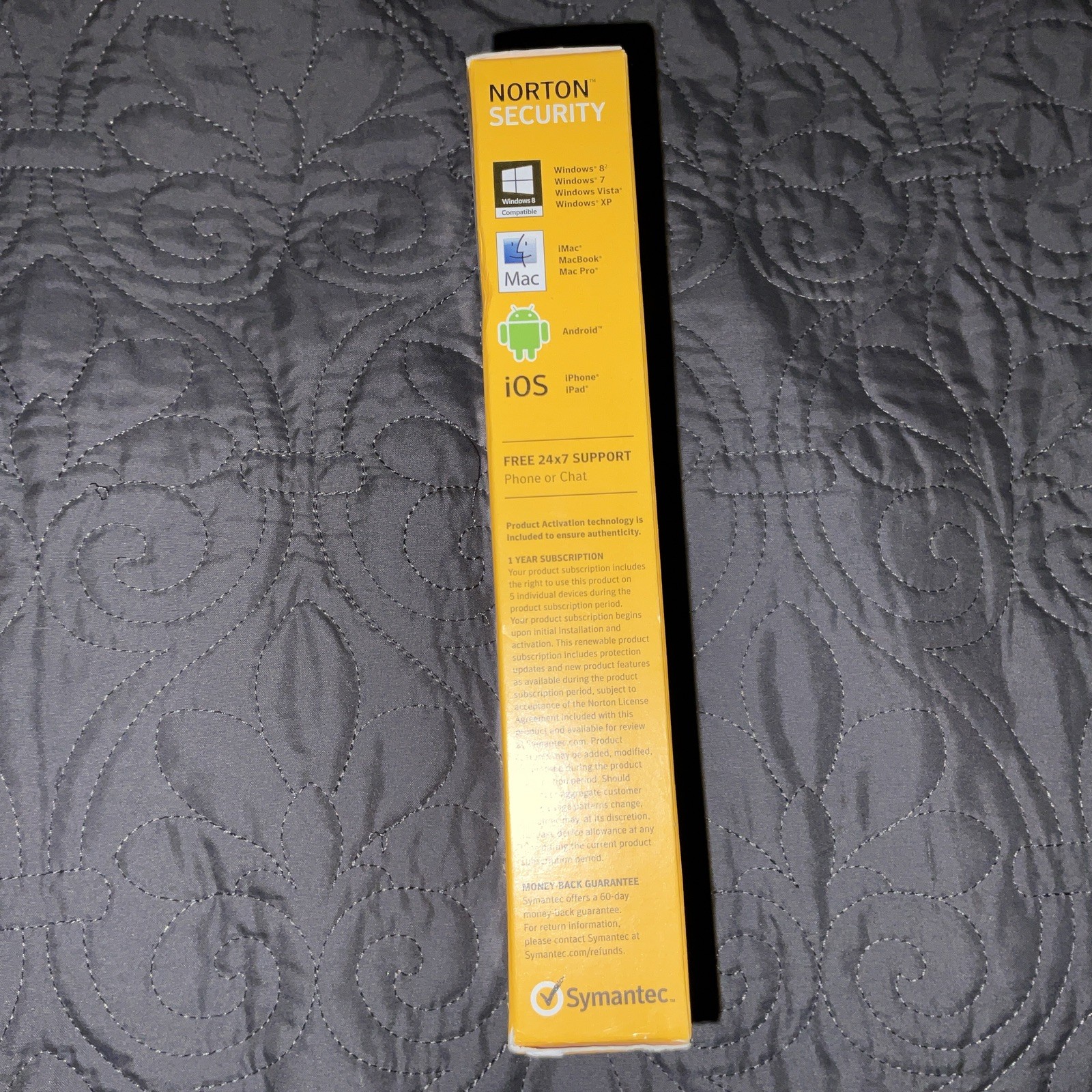 Norton by Symantec SECURITY for PC, Mac, smartphone or tablet (SEALED)