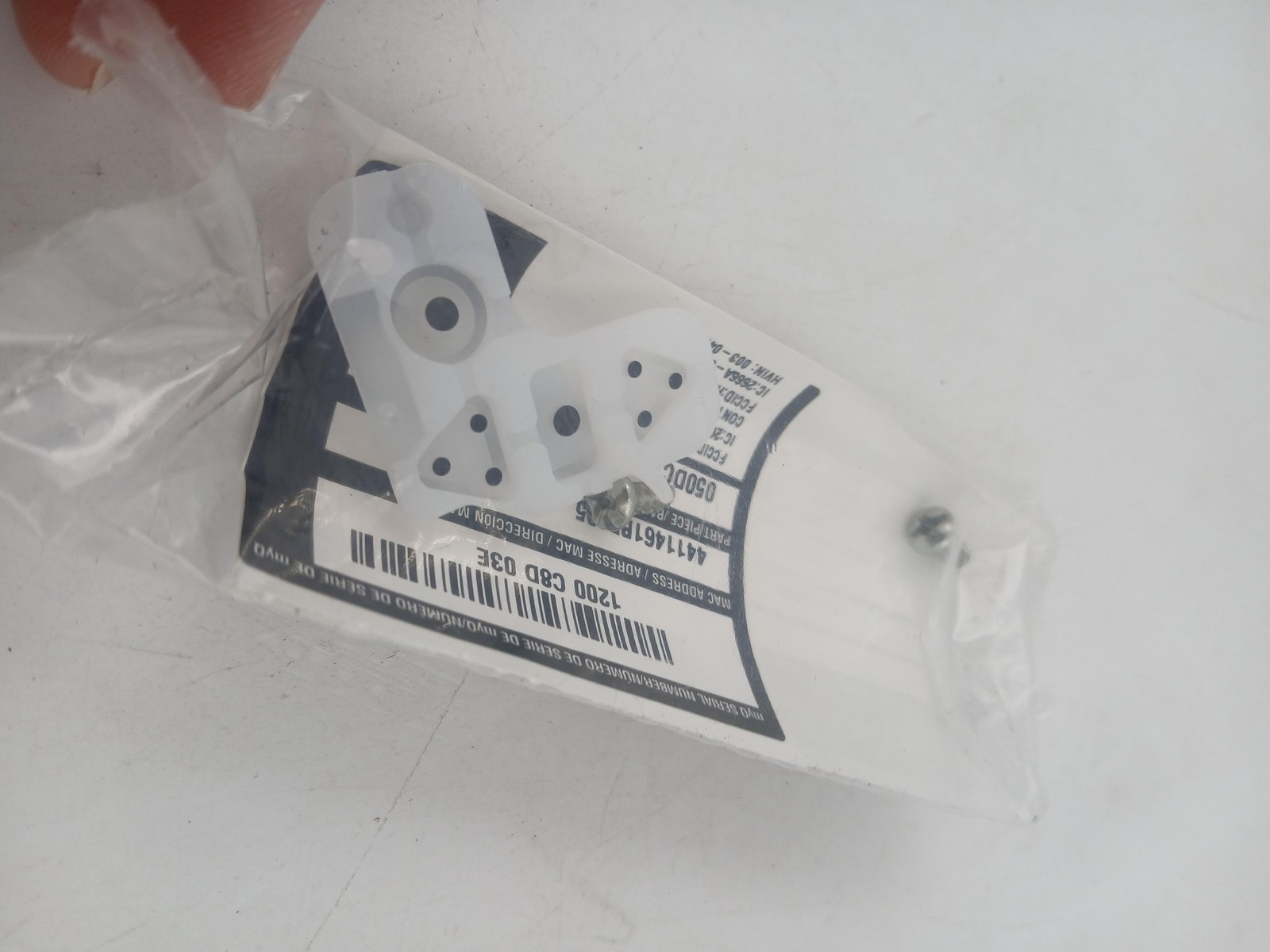 MyQ Garage Door 050DCTBFMC Wi-Fi Binding Post White Replacement Hardware Kit