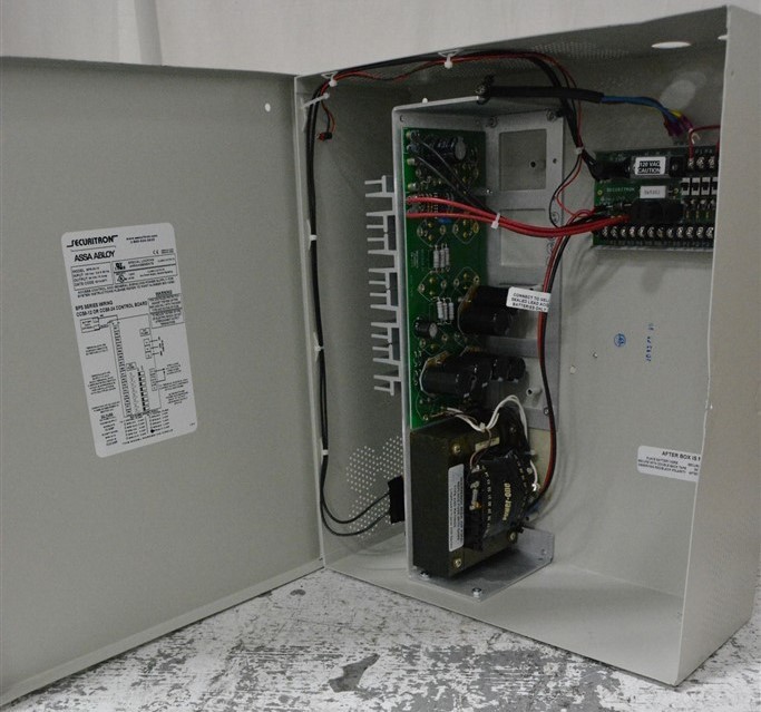 Securitron BPS-24-10 ASSA ABLOY Power Supply Chassis 24Vdc SEE NOTES