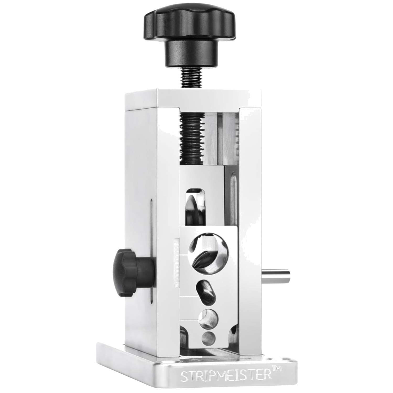 Versatile Drill-Powered Wire Stripper - Safety Certified