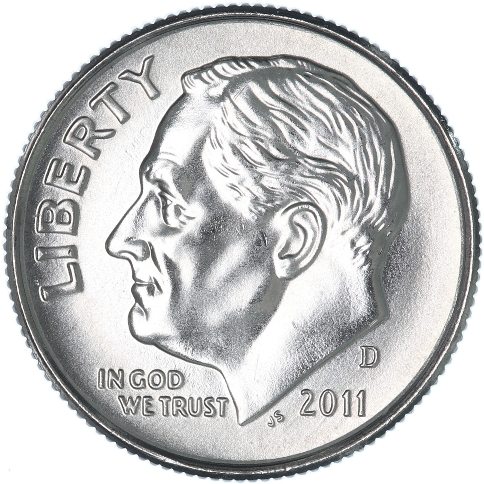 2011 D Roosevelt Dime Gem BU US Coin