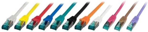 EFB RJ45 Patch Cable S/FTP Cat.6A LSZH 0.15 m Blue