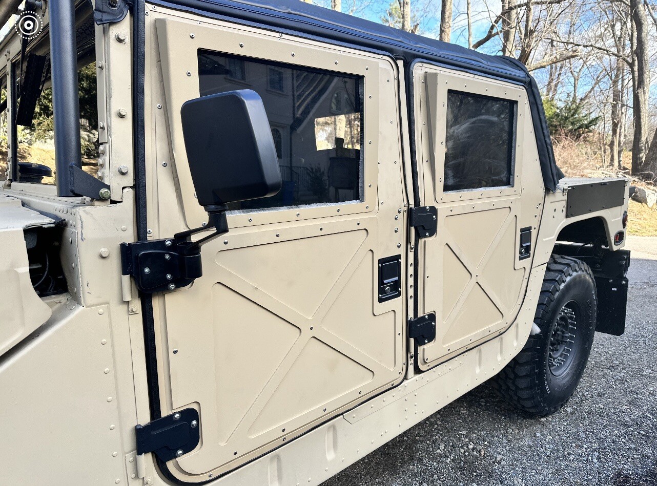 Mirror Adapter Plate Pair for Military Humvee Aftermarket Sport Mirrors