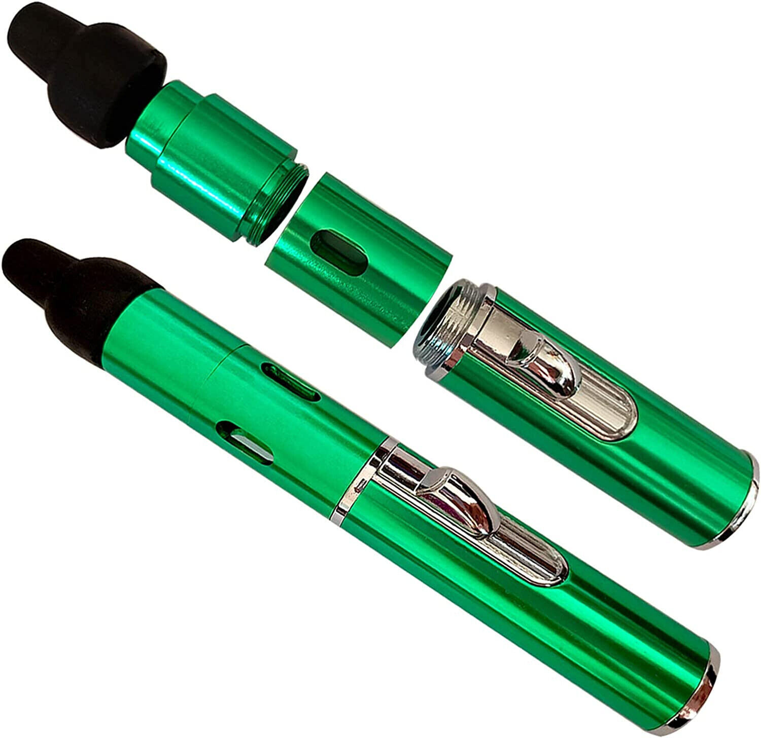 New All-in-1 Pipe Windproof Click Butane Refillable Torch Lighter Click-N-Hit